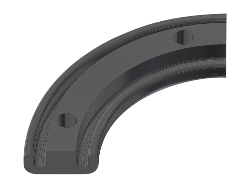 86142 Bochtje Salco Omrandingsrubber